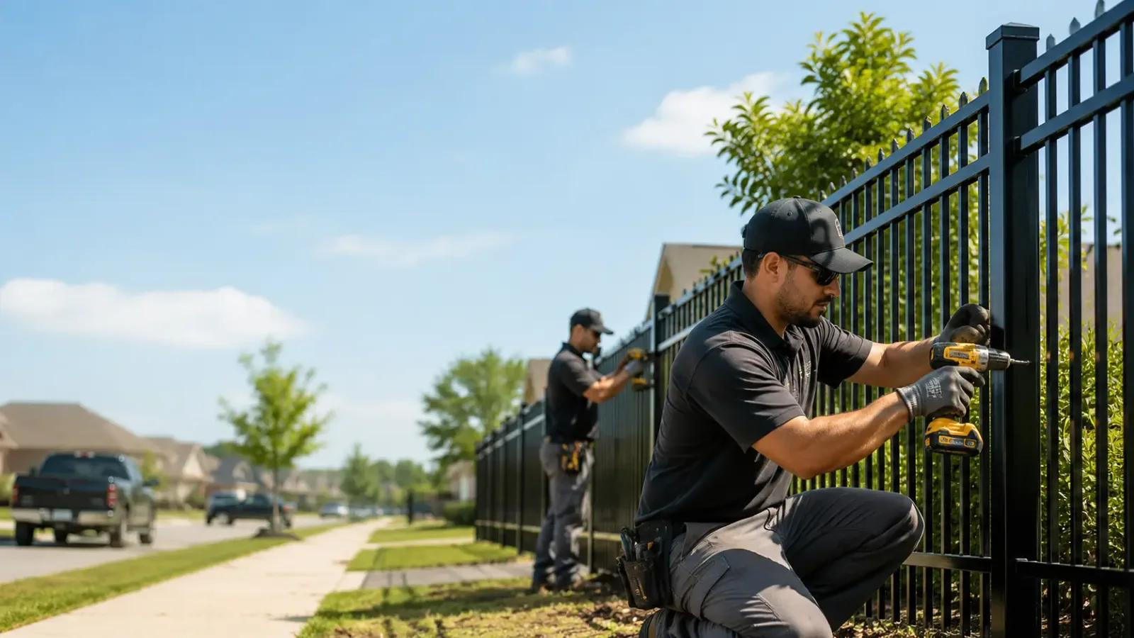 Metal Fence Installation in Sulphur, LA